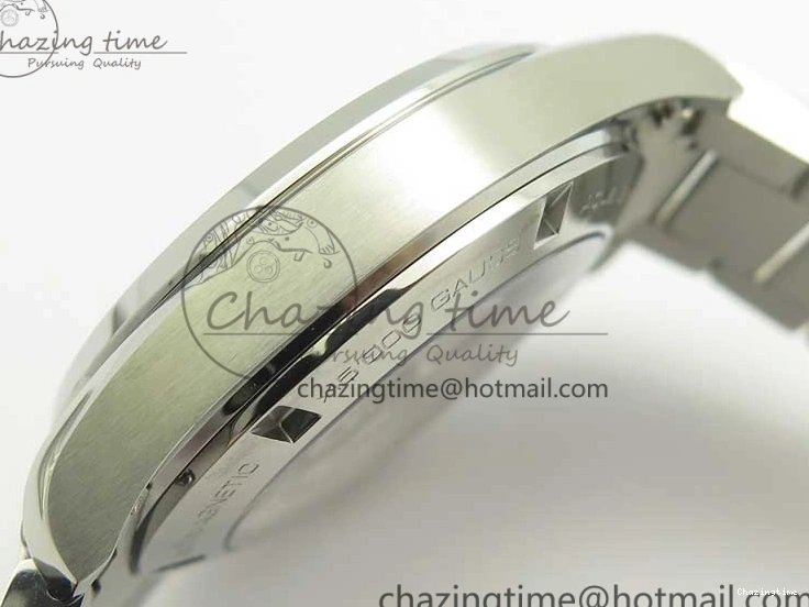 0418 Aqua Terra 150M SS VSF 1:1 Best Edition Blue Wave Textured Dial YG Hand on SS Bracelet A8500 Super Clone Sporty 8026